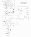 Cylinder Engine Sump Gasket Set - Engine Diagram and Parts List for 403677-0343-E1  Briggs and Stratton Engine